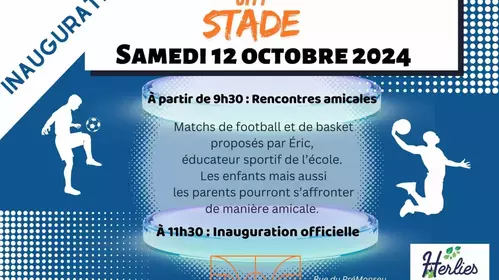 Inauguration du City-Stade